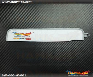 Hawk Creation 600 Class Blade Cover (600~630mm) White